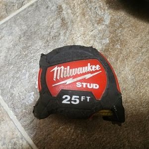 Milwaukee Stud 25 ft. L X 1-5/16 in. W Tape Measure 1 pk